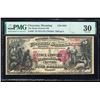 Image 1 : 1875 $5 First Charter Cheyenne, WY CH# 2652 National Currency Note PMG Very Fine 30
