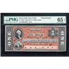 Image 1 : Proof 1850's $1 Importers & Traders Bank Front Note PMG Gem Uncirculated 65EPQ