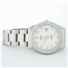 Image 5 : Rolex Mens Stainless Steel Diamond Datejust Wristwatch