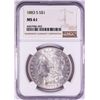 Image 1 : 1883-S $1 Morgan Silver Dollar Coin NGC MS61