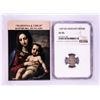 Image 1 : 1589 KB Hungary Denar 'Madonna and Child' Coin NGC XF45 w/ Story Box