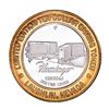 Image 1 : .999 Fine Silver Flamingo Laughlin, Nevada $10 Limited Edition Gaming Token