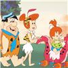 Image 2 : Hanna-Barbera "Strolling With Pebbles" Limited Edition Serigraph