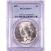 Image 1 : 1923 $1 Peace Silver Dollar Coin PCGS MS64