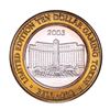 Image 1 : .999 Silver Bellagio Las Vegas, Nevada $10 Casino Limited Edition Gaming Token