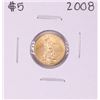 Image 1 : 2008 $5 American Gold Eagle Coin