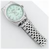 Image 7 : Rolex Mens Stainless Steel Ice Blue Diamond Oyster Perpetual Datejust Wristwatch