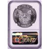 Image 2 : 2019 $1 American Silver Eagle Coin NGC MS70 W/Edmund C. Moy Signature First Day of Issue