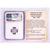 Image 2 : 1588 KB Hungary Denar 'Madonna and Child' Coin NGC AU50 w/ Story Box