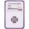 Image 1 : 1535 KB Hungary Denar 'Madonna and Child' Coin NGC AU55