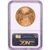 Image 2 : 1899 $20 Liberty Head Double Eagle Gold Coin NGC MS61