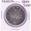 Image 1 : 1844 ZsOM Mexico 4 Reales Silver Coin