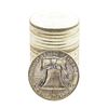 Image 2 : Roll of (20) Brilliant Uncirculated 1963-D Franklin Half Dollar Coins