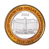 Image 1 : .999 Silver Bellagio Las Vegas, Nevada $10 Casino Limited Edition Gaming Token