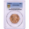 Image 1 : 1888-S $10 Liberty Head Eagle Gold Coin PCGS MS63