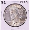 Image 1 : 1935 $1 Peace Silver Dollar Coin