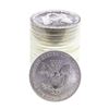 Image 2 : Roll of (20) Brilliant Uncirculated 1996 $1 American Silver Eagle Coins
