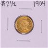 Image 1 : 1904 $2 1/2 Liberty Head Quarter Eagle Gold Coin