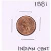 Image 1 : 1881 Indian Head Cent Coin