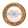 Image 1 : .999 Silver Las Vegas Hilton Nevada $10 Casino Limited Edition Gaming Token