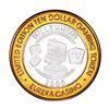 Image 1 : .999 Silver Eureka Casino Mesquite, Nevada $10 Limited Edition Gaming Token