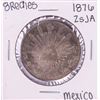 Image 1 : 1876 Zs JA Mexico 8 Reales Silver Coin