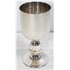 Image 1 : VALERIA  ALBARARELLE CRYSTAL SILVER CHALICE GOBLET