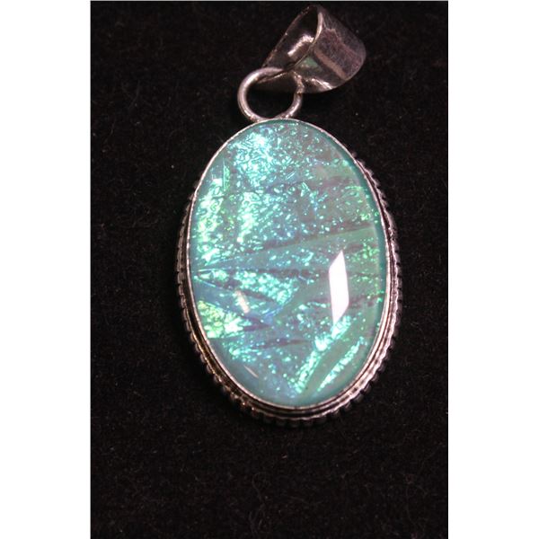 #183-AUSTRALIAN TRIPLE OPAL PENDANT