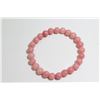 Image 1 : #282-NATURAL RHODOCHROSITE BEAD BRACELET 7.5"