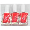 Image 1 : 3PK ESSIE GEL COTURE NAIL POLISH #270 ROCK THE