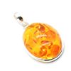 Image 2 : JS52-70 SILVER AMBER (RECONSTITUTED)(8.5CT) PENDAN