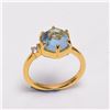 Image 1 : TN2-103 SILVER BLUE TOPAZ(2.3CT) RING