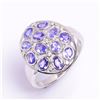 Image 1 : TN2-116 SILVER TANZANITE(2.9CT) RING