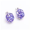 Image 1 : TN2-115 SILVER TANZANITE(4.25CT) EARRINGS