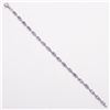 Image 4 : TN2-123 SILVER TANZANITE(3.3CT) BRACELET
