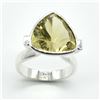 Image 2 : TN2-132 SILVER LEMON QUARTZ(5.1CT) RING