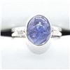 Image 1 : TN2-179 SILVER TANZANITE(4.05CT) RING