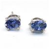 Image 3 : TN2-215 SILVER TANZANITE(0.35CT) EARRINGS