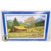 Image 1 : NEW 1000PC CABIN ON THE PRAIRIES THEMED PUZZLE