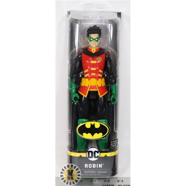 NEW ROBIN ACTION FIGURE. FIRST EDITION DC