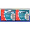 Image 1 : 2PK AERIUS 24 HOUR ALLERGY RELIEF 50 TABLETS EACH