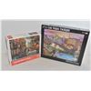 Image 1 : 2- 1000 PC PUZZLES,DINNER IN VENICE,TWILIGHT LAS +