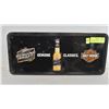 Image 1 : EARLY 2000'S HARLEY DAVIDSON AND MILLER TIN SIGN