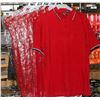 Image 1 : LOT OF 6 NEW CHEROKEE RED POLO SHIRTS SIZE MEDIUM