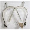 Image 1 : 1 PAIR LADIES SILVER SPURS