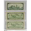 Image 2 : LOT OF 3 1967 CENTENNIAL & 1 DOLLAR UNCIRCULATED