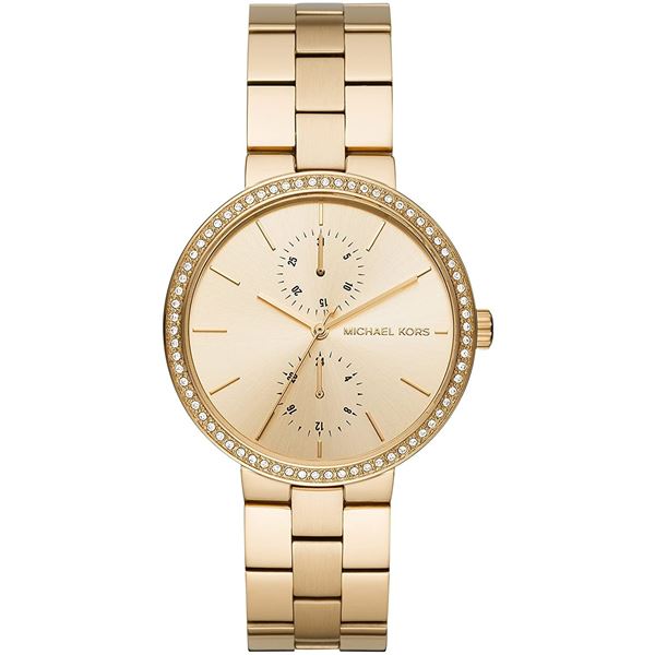 NEW MICHAEL KORS 38MM CRYSTAL SET BEZEL MSRP $369