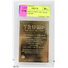 Image 2 : WCG GRADED 10 MINT 23KT GOLD DONALD TRUMP