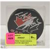 Image 1 : AUTOGRAPHED TEAM CANADA PUCK BY WAYNE GRETZKY