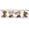 Image 1 : 4 X 60'S MERRY CHRISTMAS MICE